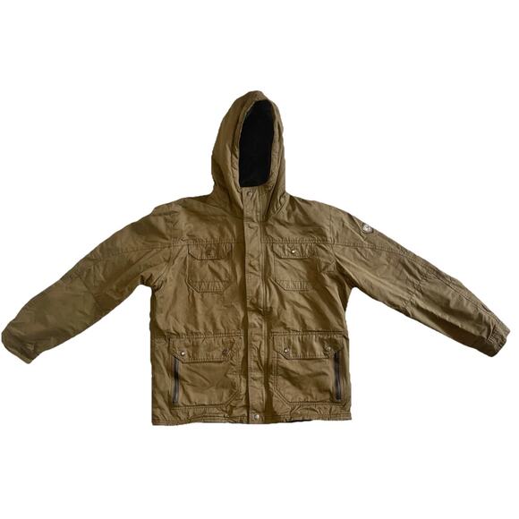 Kuhl Projekt Kollusion Jacket Men’s XL Sherpa Fleece Lined Hooded Coat